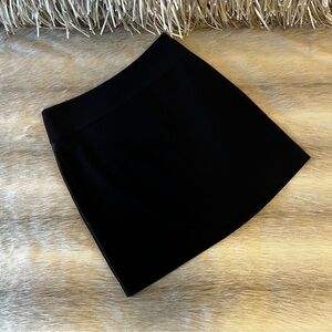 Vintage CASHÉ Black Y2K Tuxedo Pencil Skirt 4 Lined Office Work Wear Back Zipper